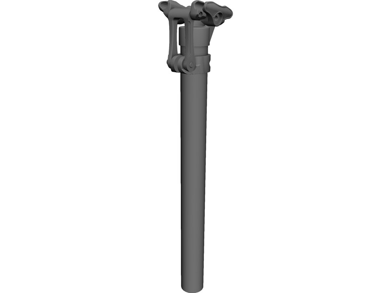 Bicycle Seatpost 3D Model