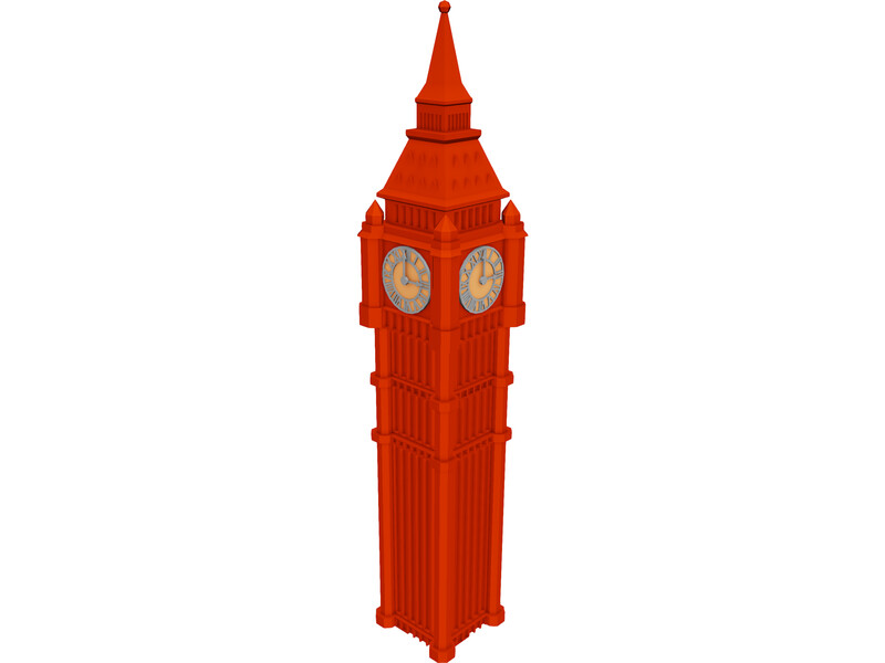 Big Ben 3D Model