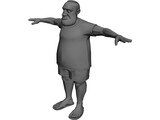 Big Daddy 3D Model preview