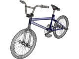 Bike BMX Trial 3D Model