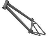 Bike Frame 3D Model