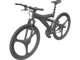 Bike Mountain 3D Model preview