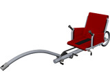 Bike Trailer Weehoo i-Go 3D Model preview