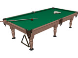 Billiard Table Rio 3D Model preview