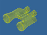 Binoculars 3D Model