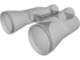 Binoculars 3D Model
