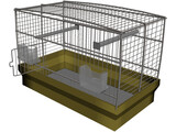 Bird Cage 3D Model preview