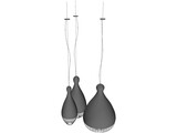 Bird Cage Ceiling Lamp 3D Model