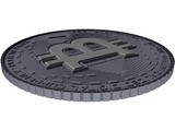 Bitcoin 3D Model preview