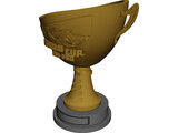 BJJ World Cup Trophy 3D Model preview