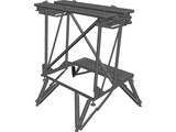 Black and Decker Workbench 3D Model preview