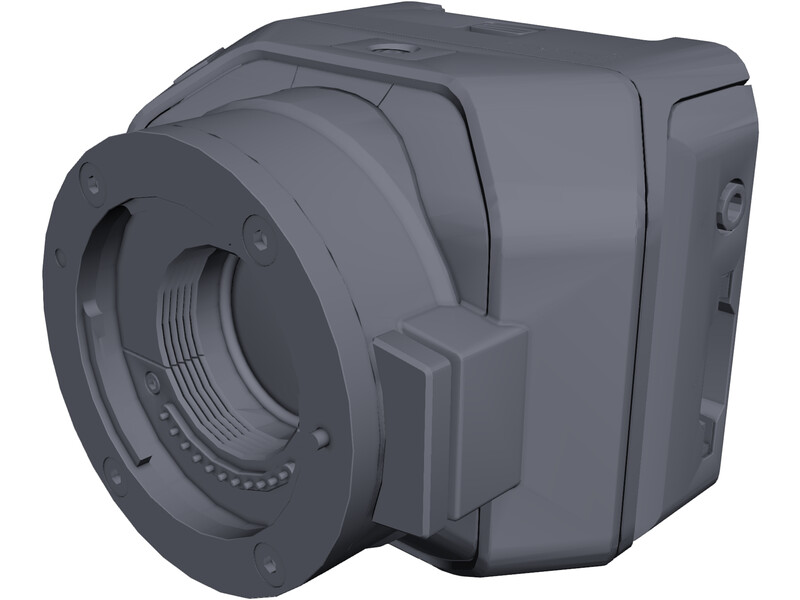 Black Magic Micro Studio 3D Model
