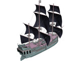 Black Pearl 3D Model preview