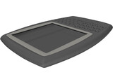 BlackBerry PDA 3D Model
