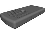 Blackberry Pearl 3D Model preview