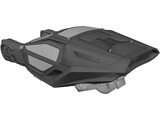Blade Runner 2049 Spinner 3D Model