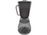 Blender Metal Glass 3D Model
