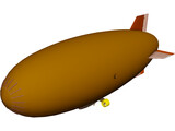 Blimp 3D Model preview