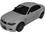 BMW 1-Series M Coupe (2011) 3D Model preview