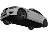 BMW 1-Series M Coupe (2011) 3D Model