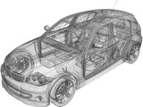 BMW 120i 3D Model
