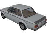 BMW 2002 Turbo 3D Model