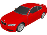 BMW 3-Series Coupe (2006) 3D Model preview