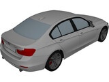 BMW 3-Series 335i [F30] (2012) 3D Model preview