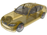 BMW 3-Series Sedan (2005) 3D Model