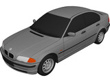 BMW 318i (2000) 3D Model preview