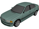 BMW 328i (2000) 3D Model preview