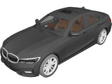 BMW 330i Sedan (2020) 3D Model preview