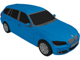 BMW 330i Touring (2011) 3D Model