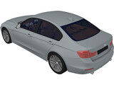 BMW 335i Sedan [F30] (2015) 3D Model