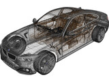 BMW 435i 4-Series Coupe [F32] (2014) 3D Model