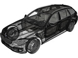 BMW 5-Series Touring [F11] (2014) 3D Model