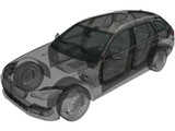 BMW 5-Series Touring [F11] (2014) 3D Model