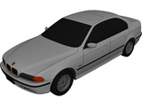 BMW 528i (1997) 3D Model preview