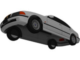 BMW 528i (1997) 3D Model