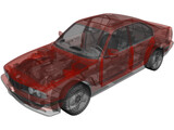 BMW 535i E34 (1990) 3D Model