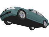 BMW 540i (2001) 3D Model