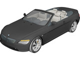 BMW 6-Series Convertible 3D Model preview