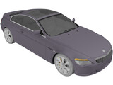 BMW 6-Series Coupe 3D Model