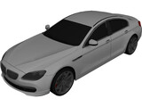BMW 6-Series Gran Coupe F06 3D Model preview
