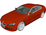 BMW 640i (2011) 3D Model preview