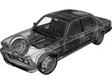 BMW 7-Series [E23] (1982) 3D Model