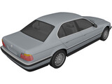 BMW 7-series [E38] (1994) 3D Model preview