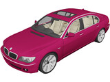 BMW 740Li (2006) 3D Model preview