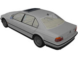 BMW 750iL 3D Model