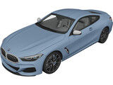 BMW 8-Series M850i Coupe [G15] (2019) 3D Model preview